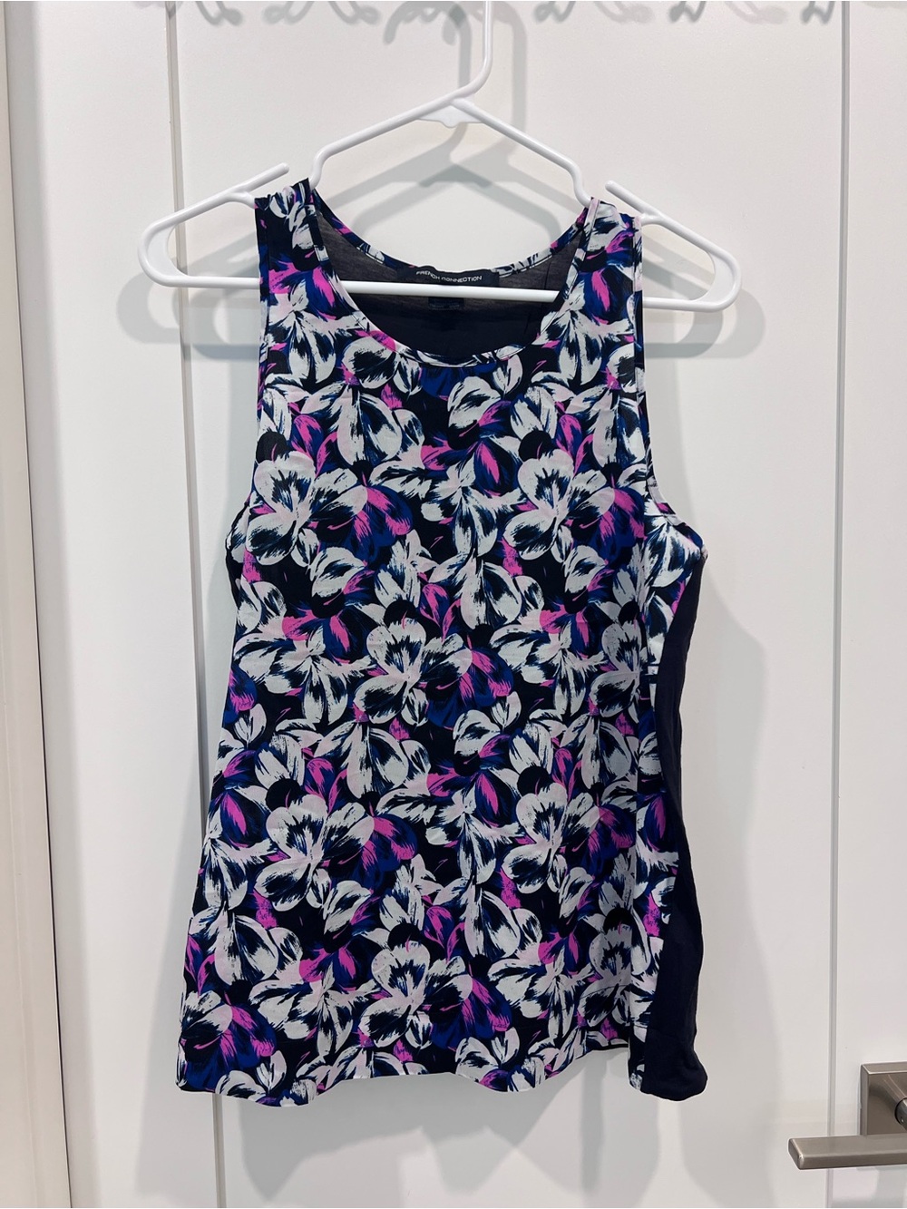 French connection Floral Sleeveless Tank Top